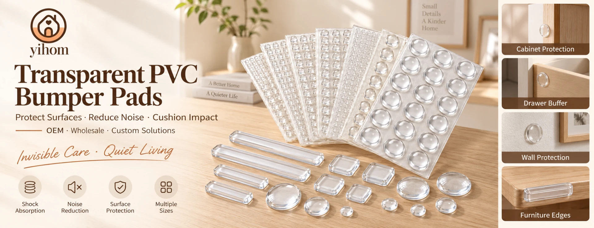 PVC Bumper Pads — product range and applications