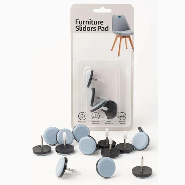 Nail-on PTFE glides in retail packaging
