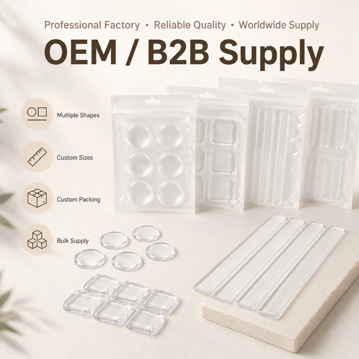 PU Bumper Pads — collection, oem / customization